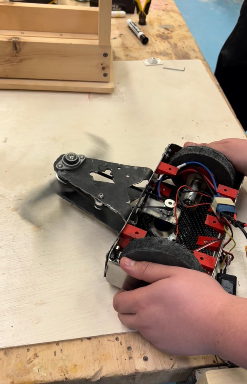 Open Mudslide robot chassis
